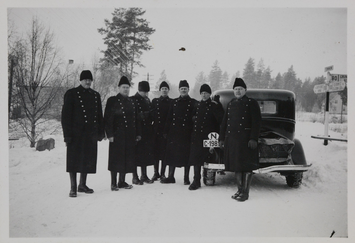 Bildet er en kopi hentet fra album A i Utrykningspolitiets fotosamling