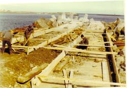 Revnesmoloen, dekke legges.