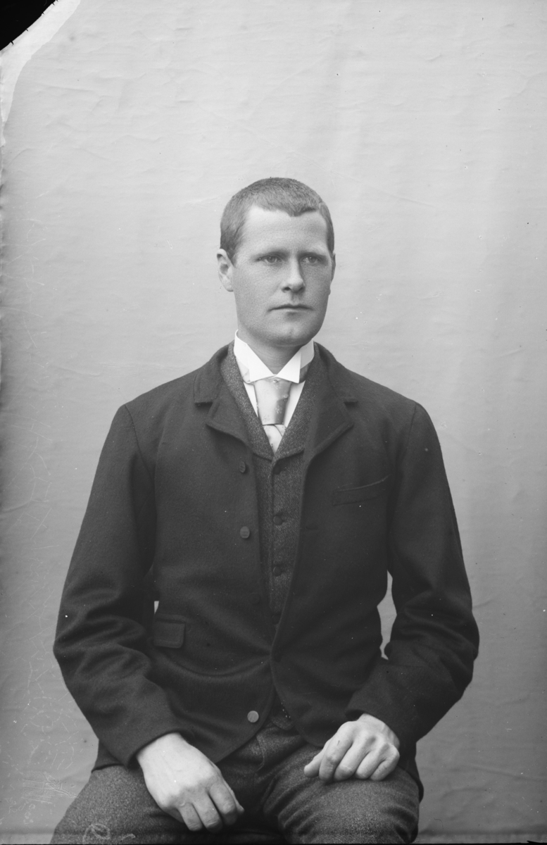 Portrett,  J. Faugstad (Faukstad), antageligvis fra Faugstad søre i Heidal
