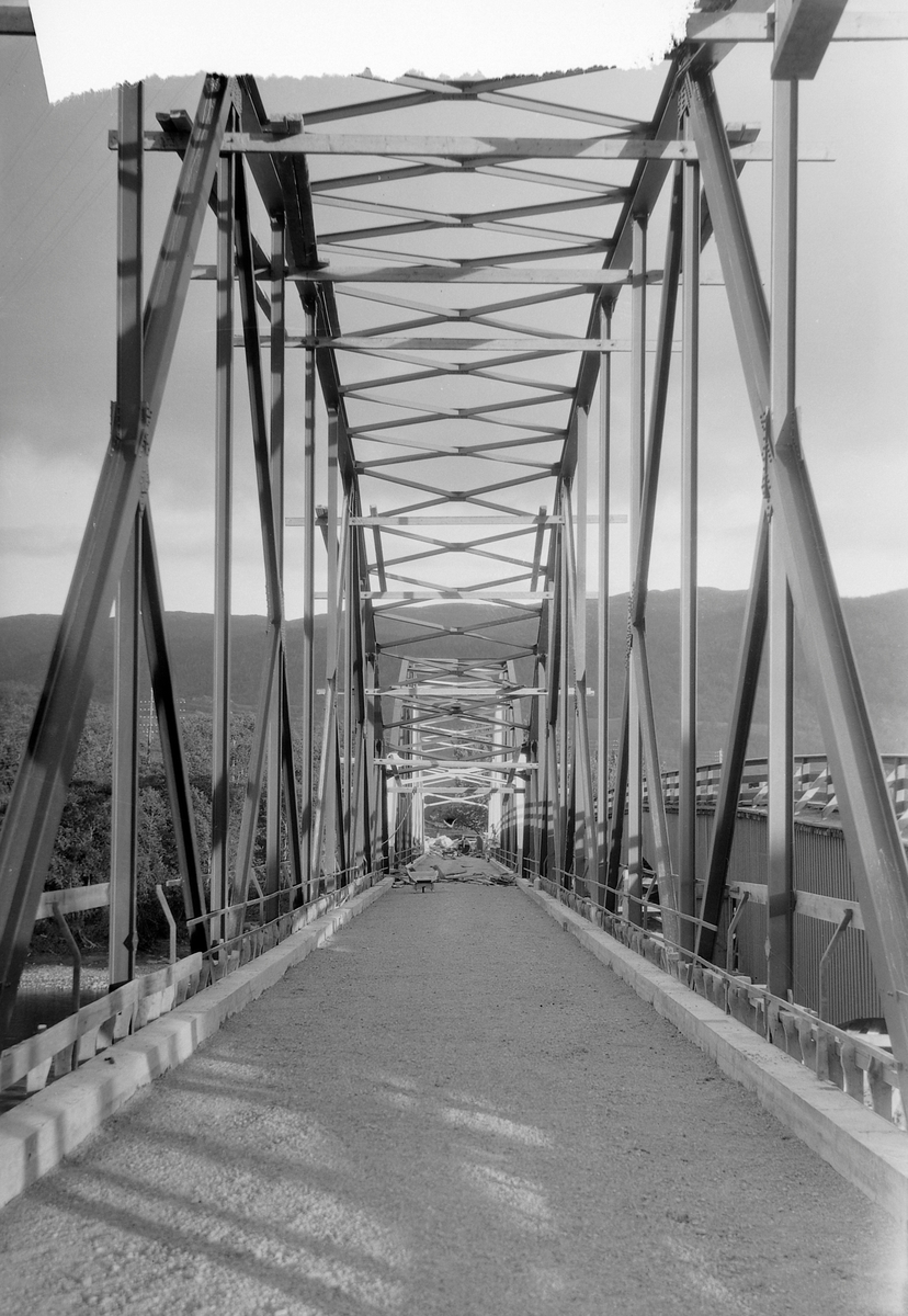 Gimse bru under bygging