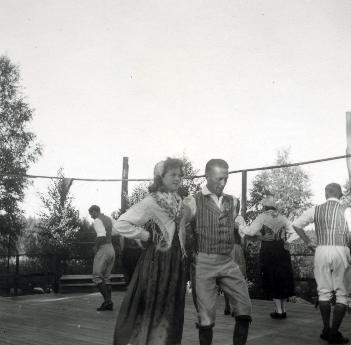Hembygdsfest i Emmaboda 1940.