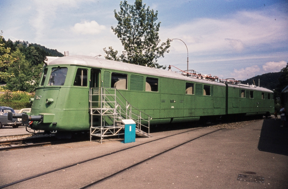 Sveitsist elektrisk lokomotiv type Ae-8/14 (III) nr.11852. I sin tid verdens sterkeste lokomotiv.