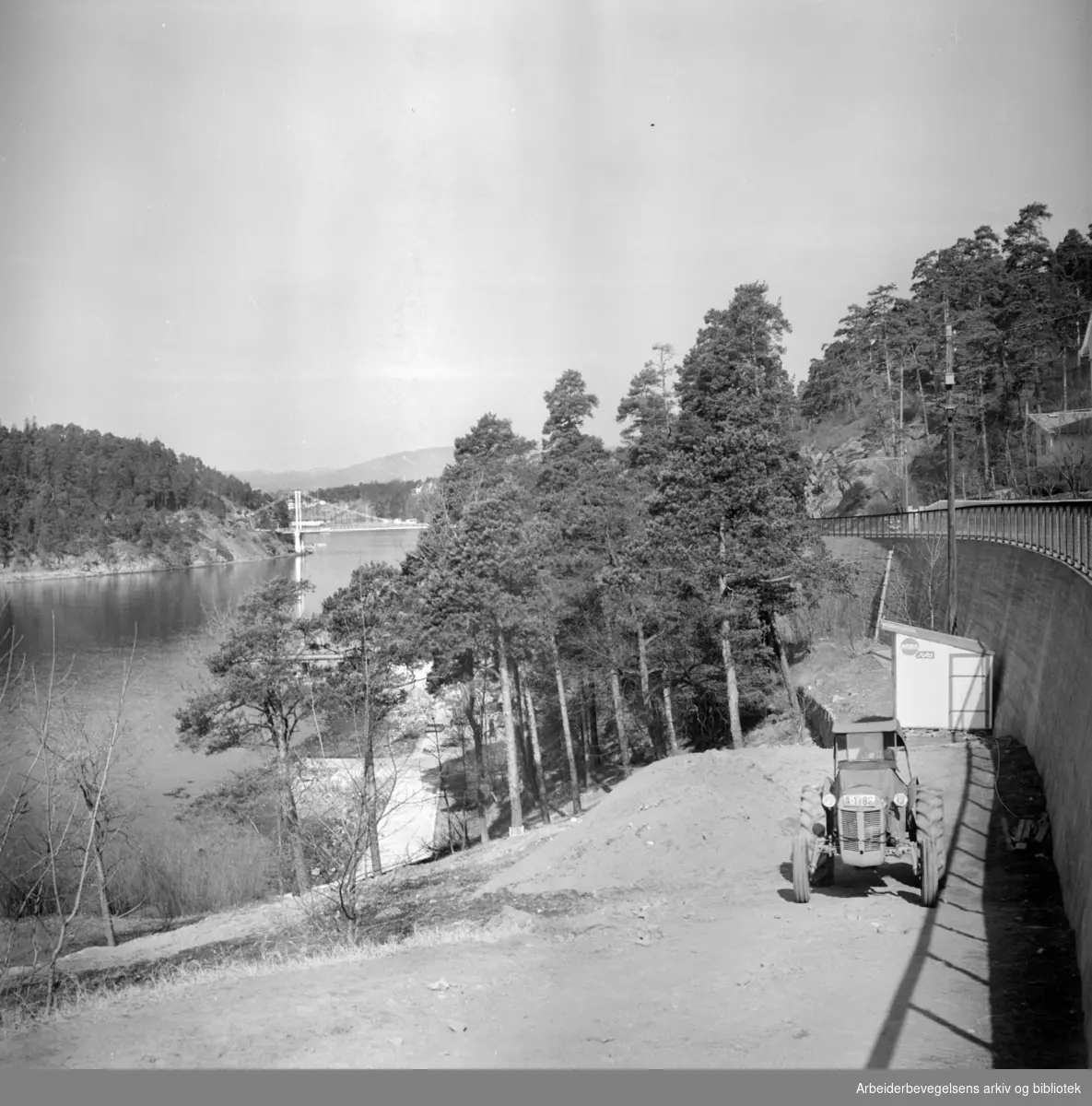 Nordstrand: Nordstrand Bad. April 1955