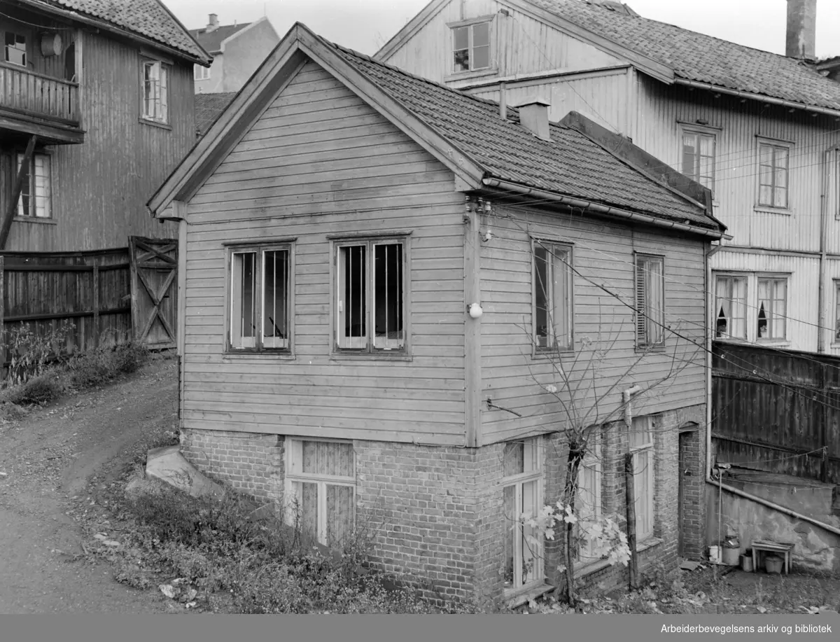 Hølandsgata. November 1957
