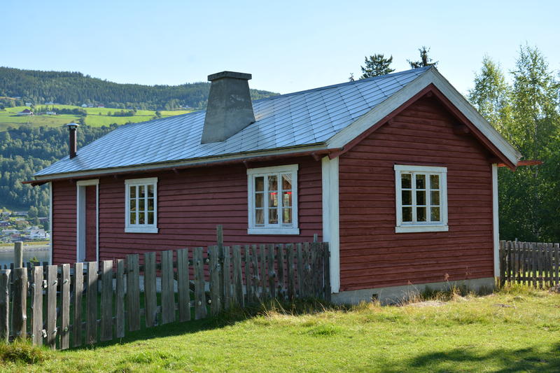 STØLEN: Museet har eit flott stølsområde på toppen av Storøya. Her står både stølshus frå 1700- og 1800-talet og Tvengjistølen frå 1948. (Foto/Photo)
