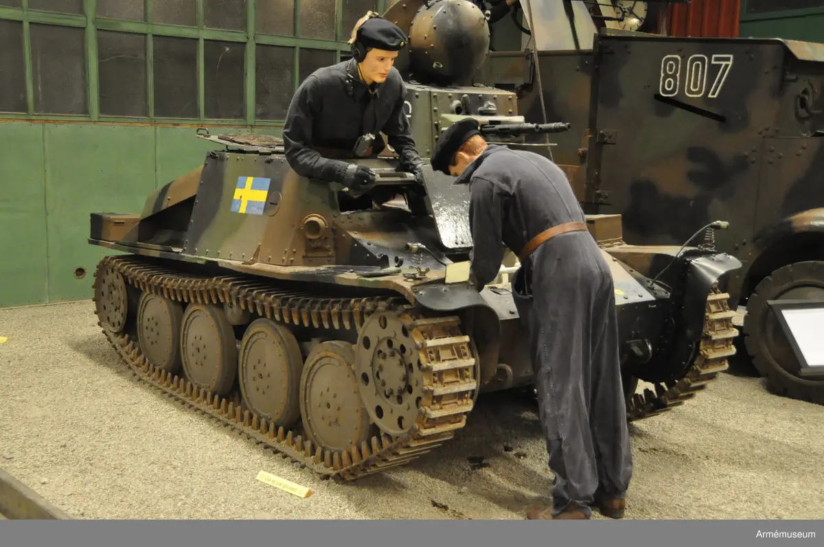 Stridsvagn m/1937 - Armémuseum / DigitaltMuseum
