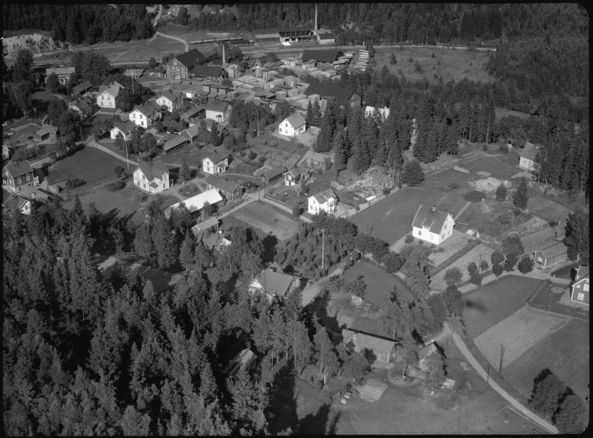 Flygfoto över Månsarp i Jönköpings kommun. Nr K 283.
