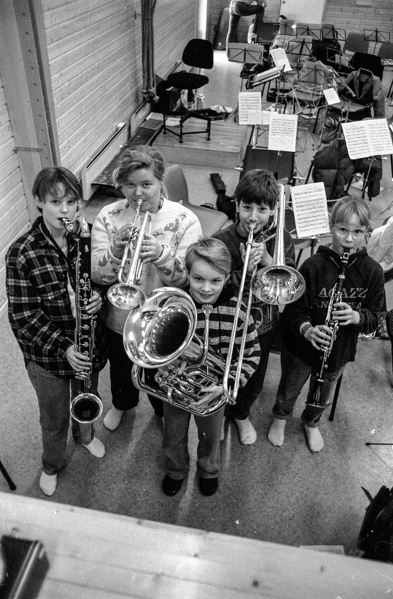 Vestby skolemusikkorps med konsert