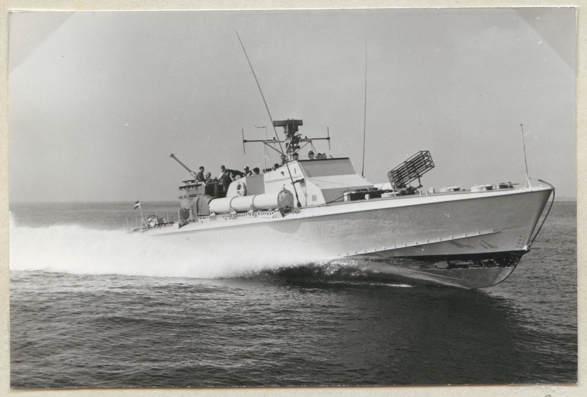Torpedbåtsprovturer under 1953.