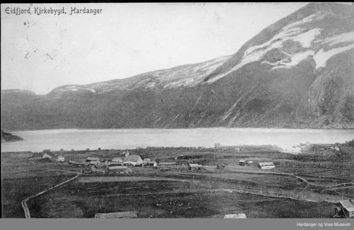 Eidfjord Kirkebygd, Hardanger - Hardanger og Voss Museum / DigitaltMuseum