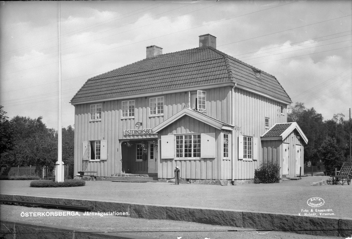 Österkorsberga station.