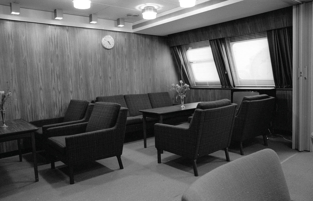 Tågfärjan M/S Götaland, interiör