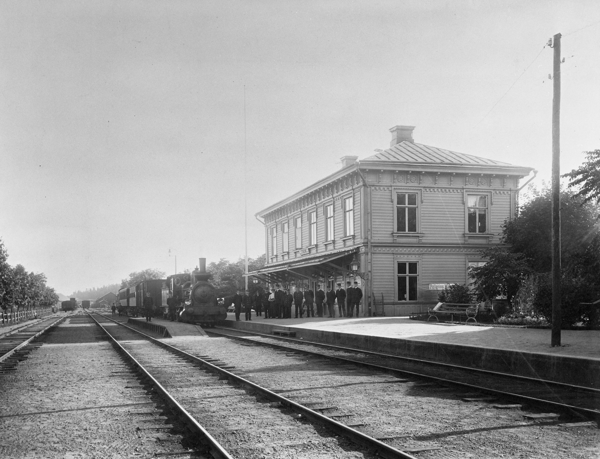 SJ-lok 224.Stationen togs i bruk 1886
