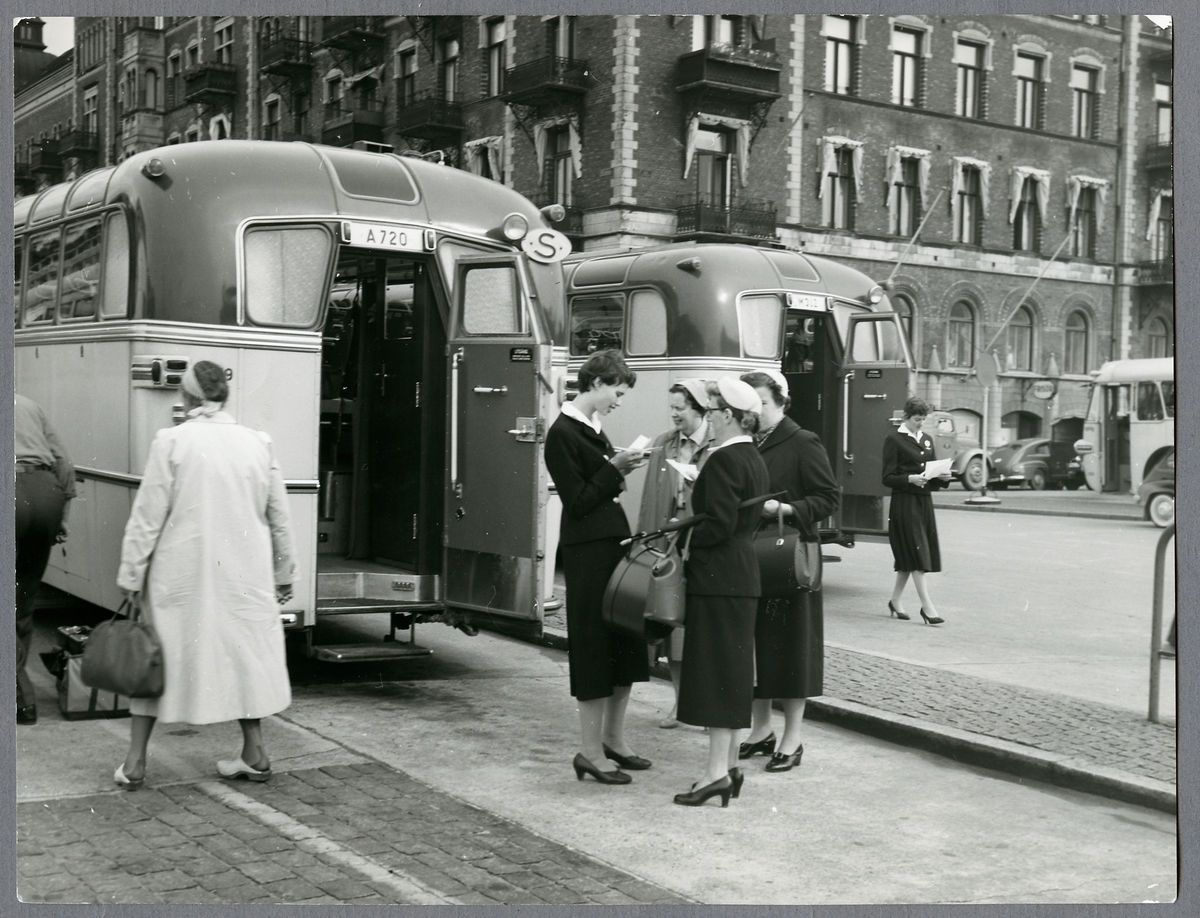 Statens Järnvägar, SJ bussar i Helsingborg.