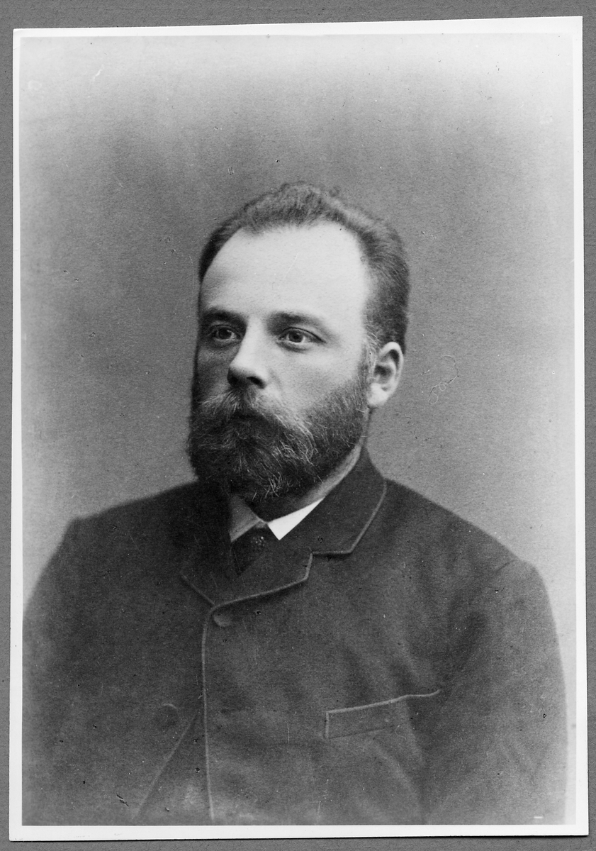 Albert Georg Larson. Telegrafingenjör vid Ofotenbanan 1887 - 1891.