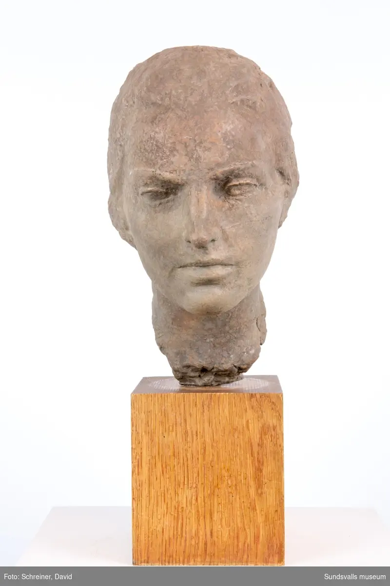 Porträttskulptur av marie Barbaud.
