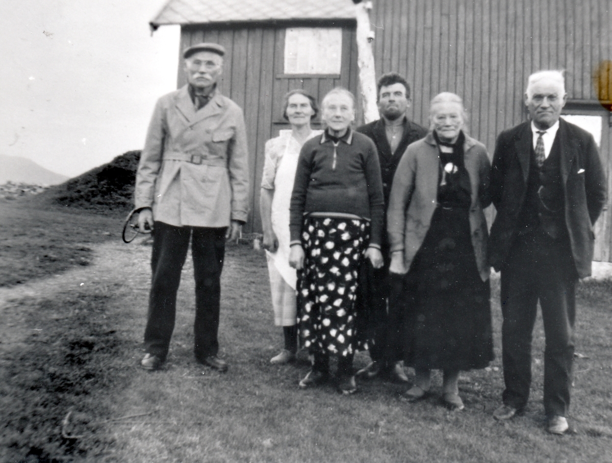 Gruppebilde fra Stangnes, Tranøy 1937
