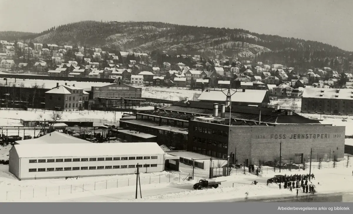 Foss Jernstøperi. 1950