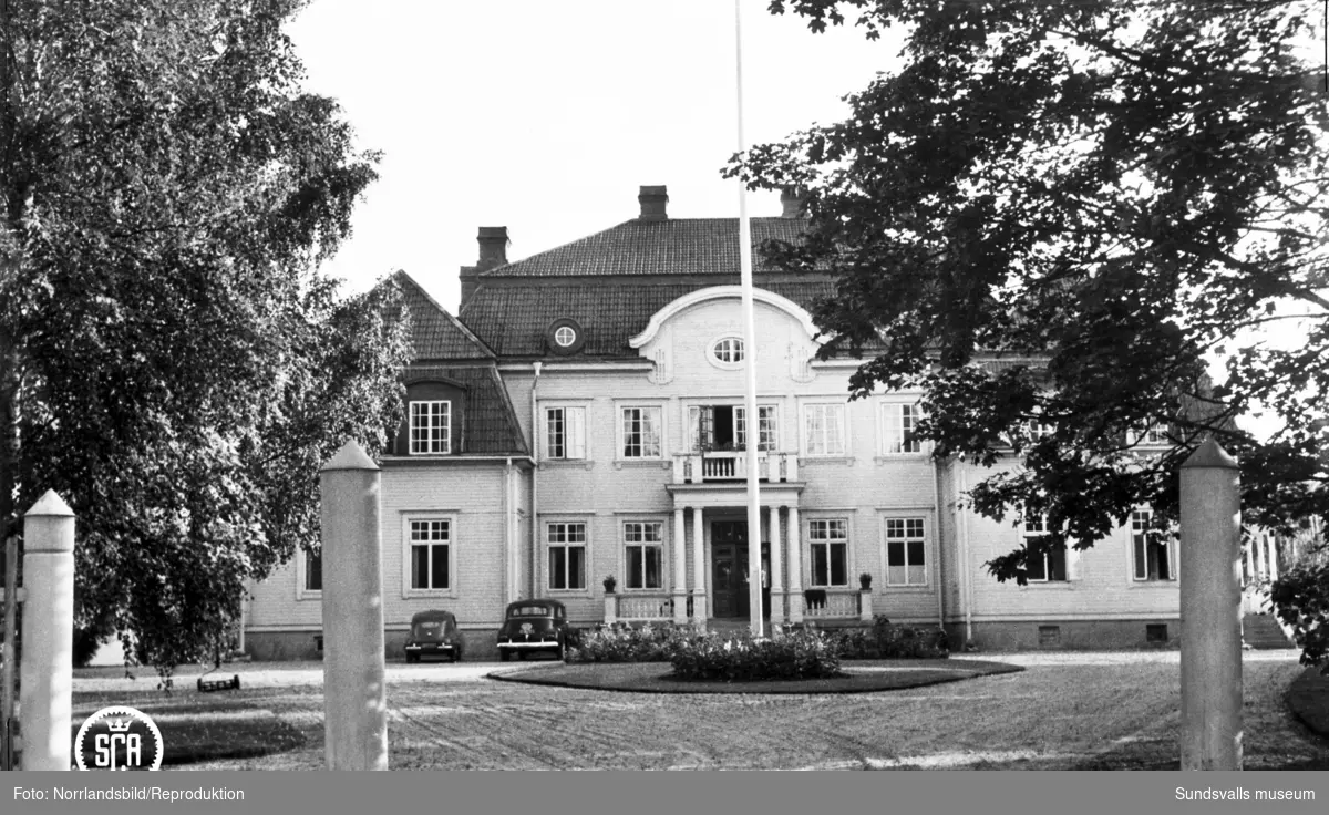 Pensionatet i Torpshammar (Torpshammars herrgård), exteriör och ...