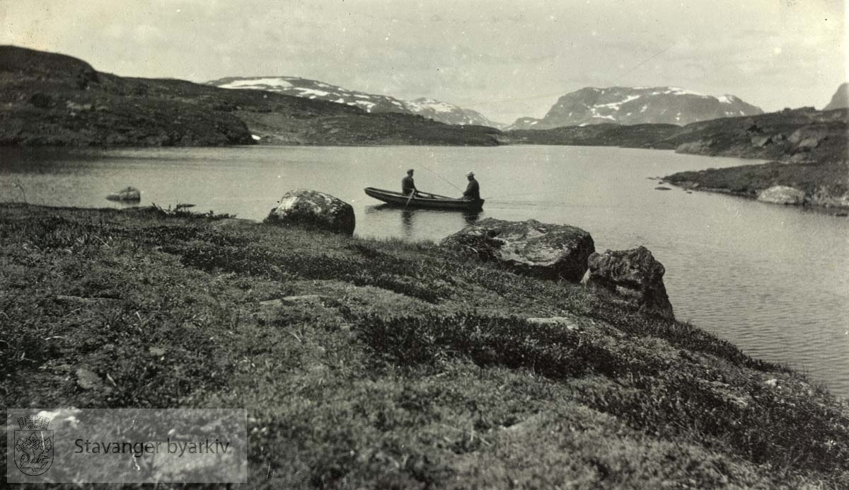 Tur til Haukeliseter, sommeren 1917