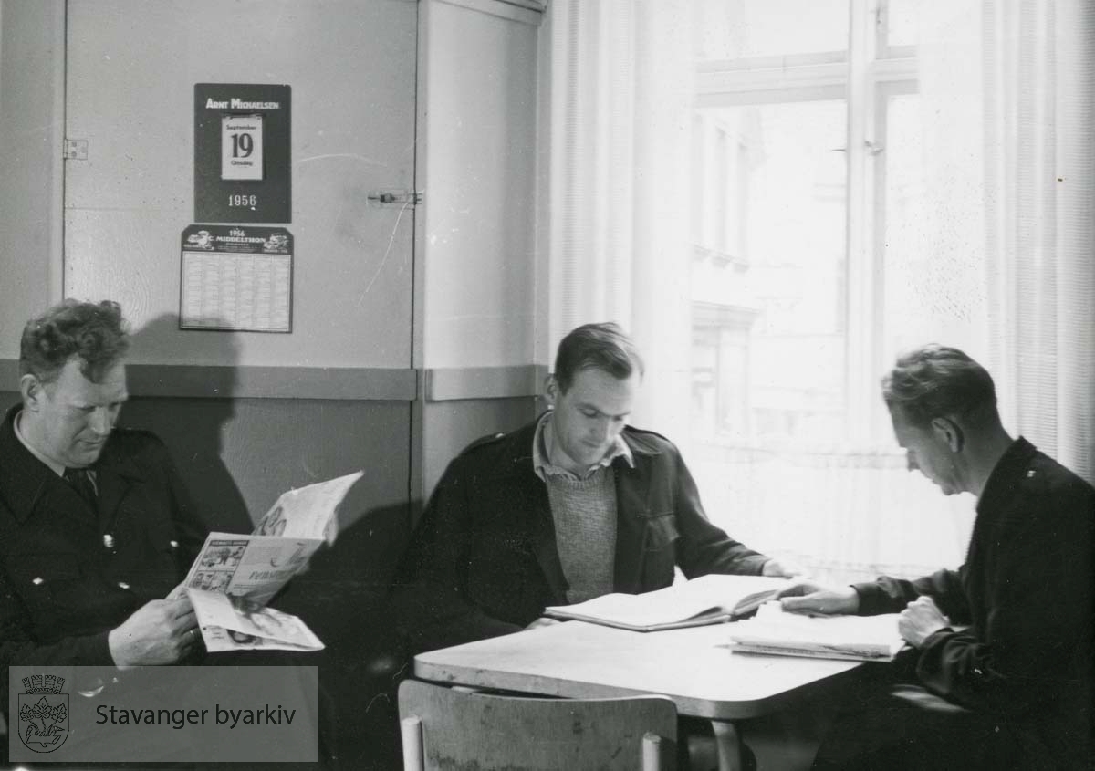 Fra venstre: Frank Halvorsen, Per Haar og Kurt Torstensen.