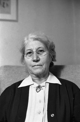 Nanna Broch, fotografert i 1959. Foto/Photo