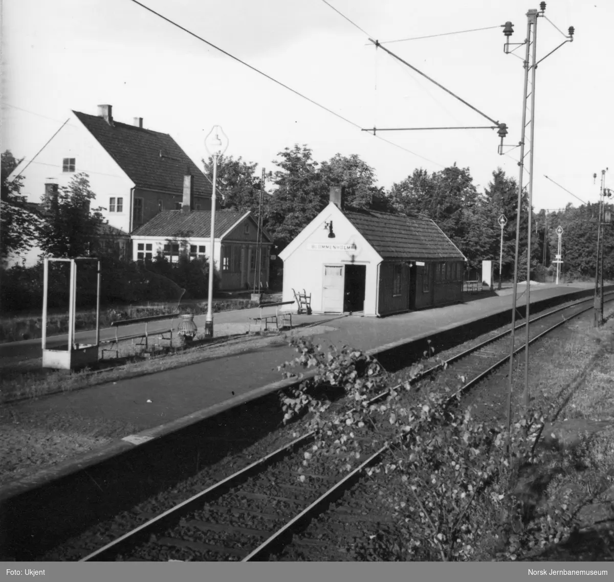 Blommenholm stasjon.