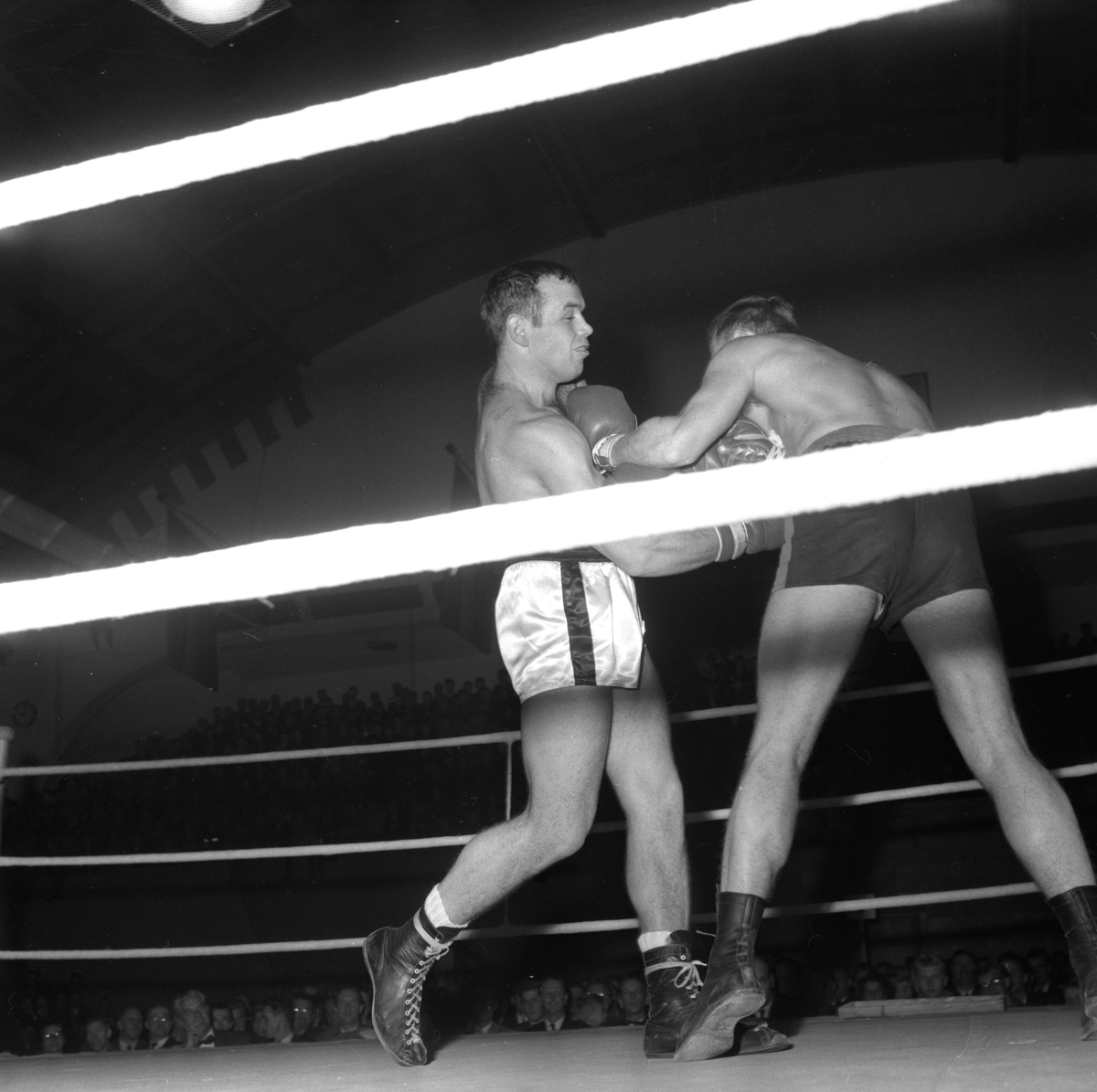Boxning.
7 november 1958.
