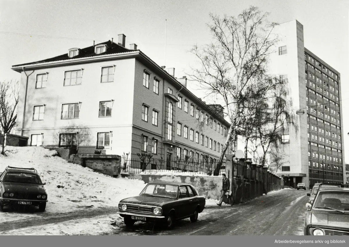 Grønland sykehjem. Februar 1980