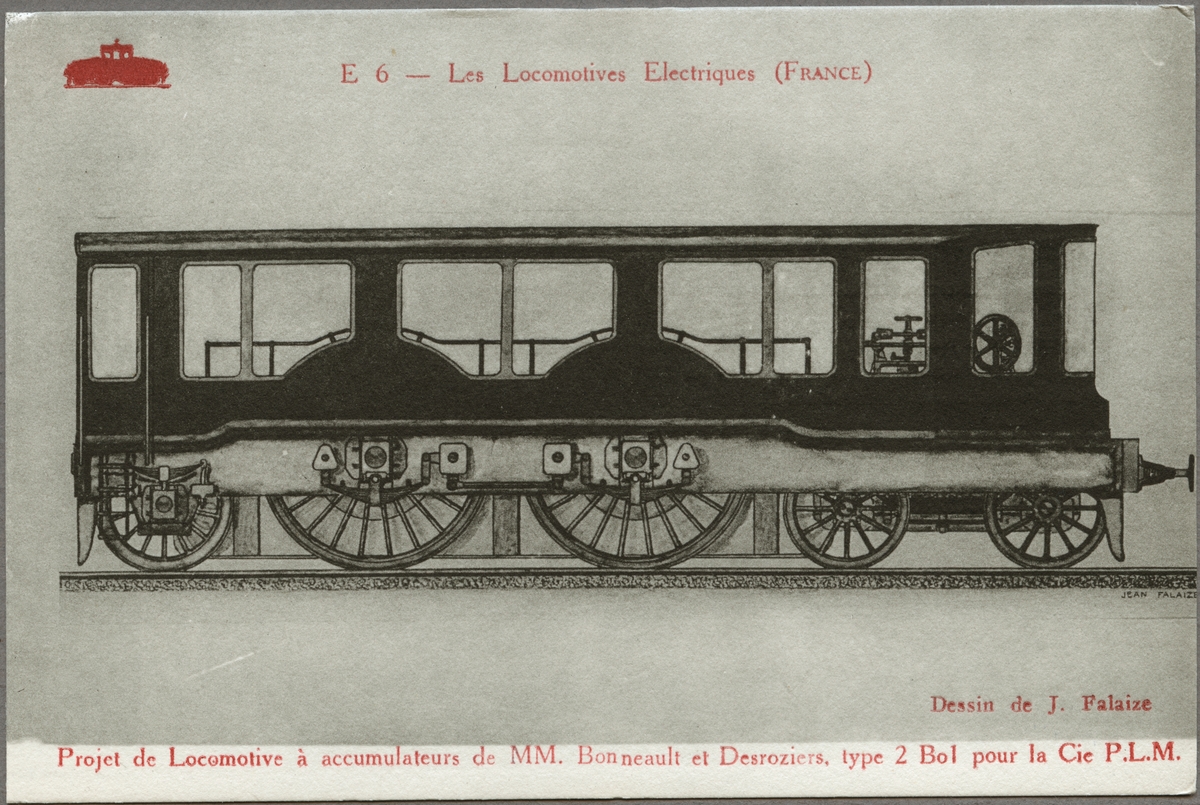 Compagnie des Chemins de fer de Paris à Lyon et à la Méditerranée, PLM ellok.