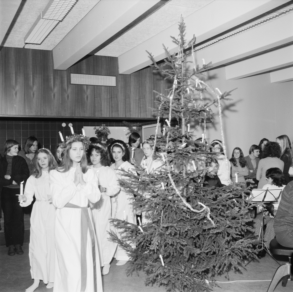 Lucia Carina Lyxell, Högbergsskolan, Tierp, Uppland, december 1971