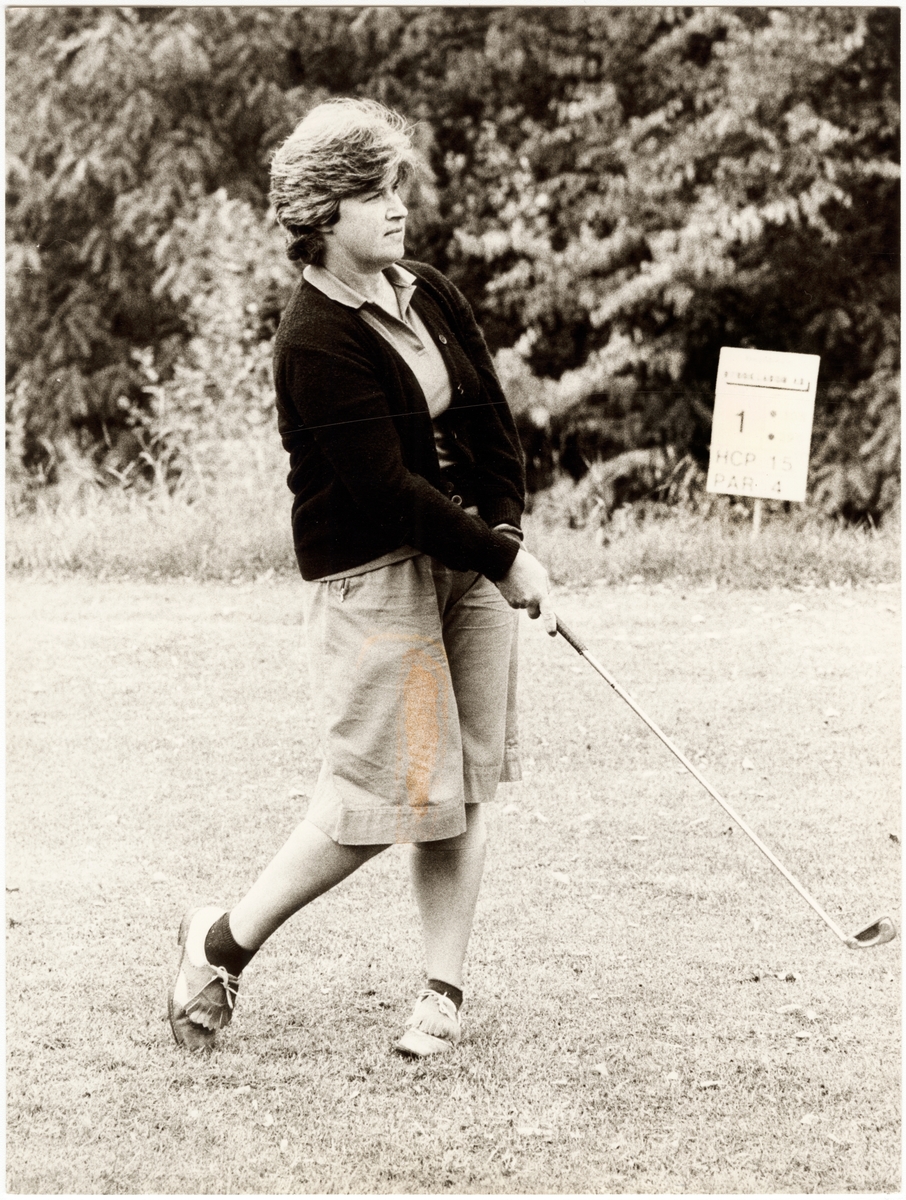 På Svenska Järnvägsmannaförbundet, SvJF:s golftävling blev Margareta Ågren-Elfkvist tvåa. Mästerskapet spelades på Tobo Golfklubb vid Fredensborgs Herrgård i augusti 1982.