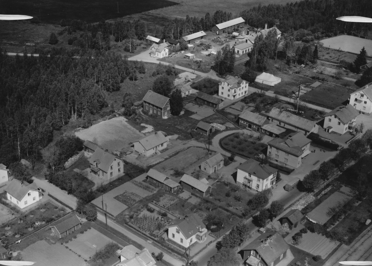 Flygfoto över Gripenberg i Tranås kommun. Nr R 645.