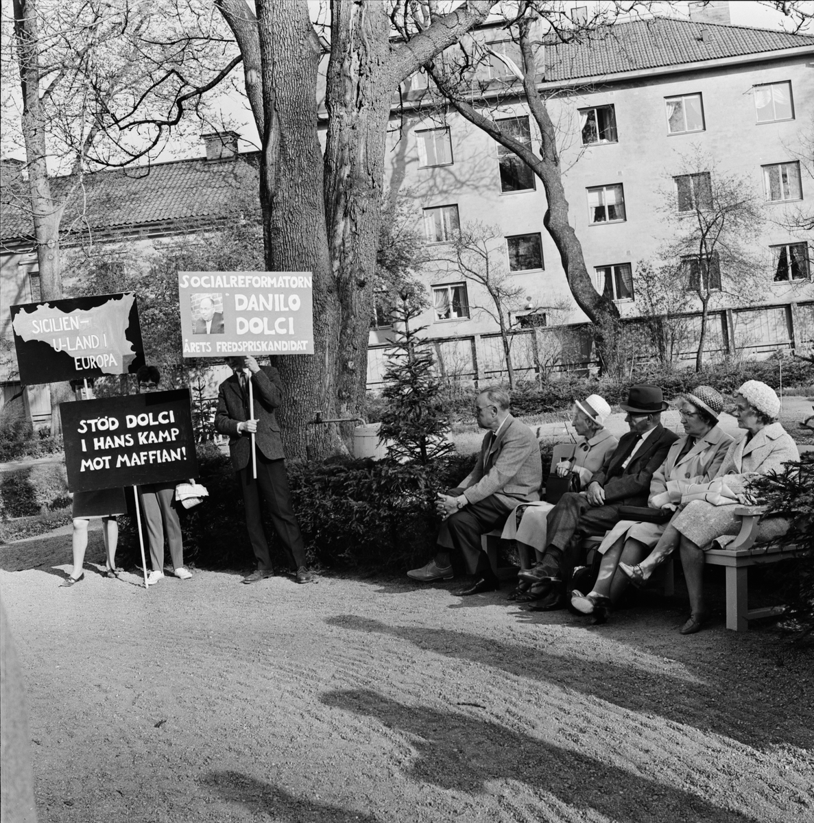 Folknykterhetens dag, Linnéträdgården, Uppsala 1966