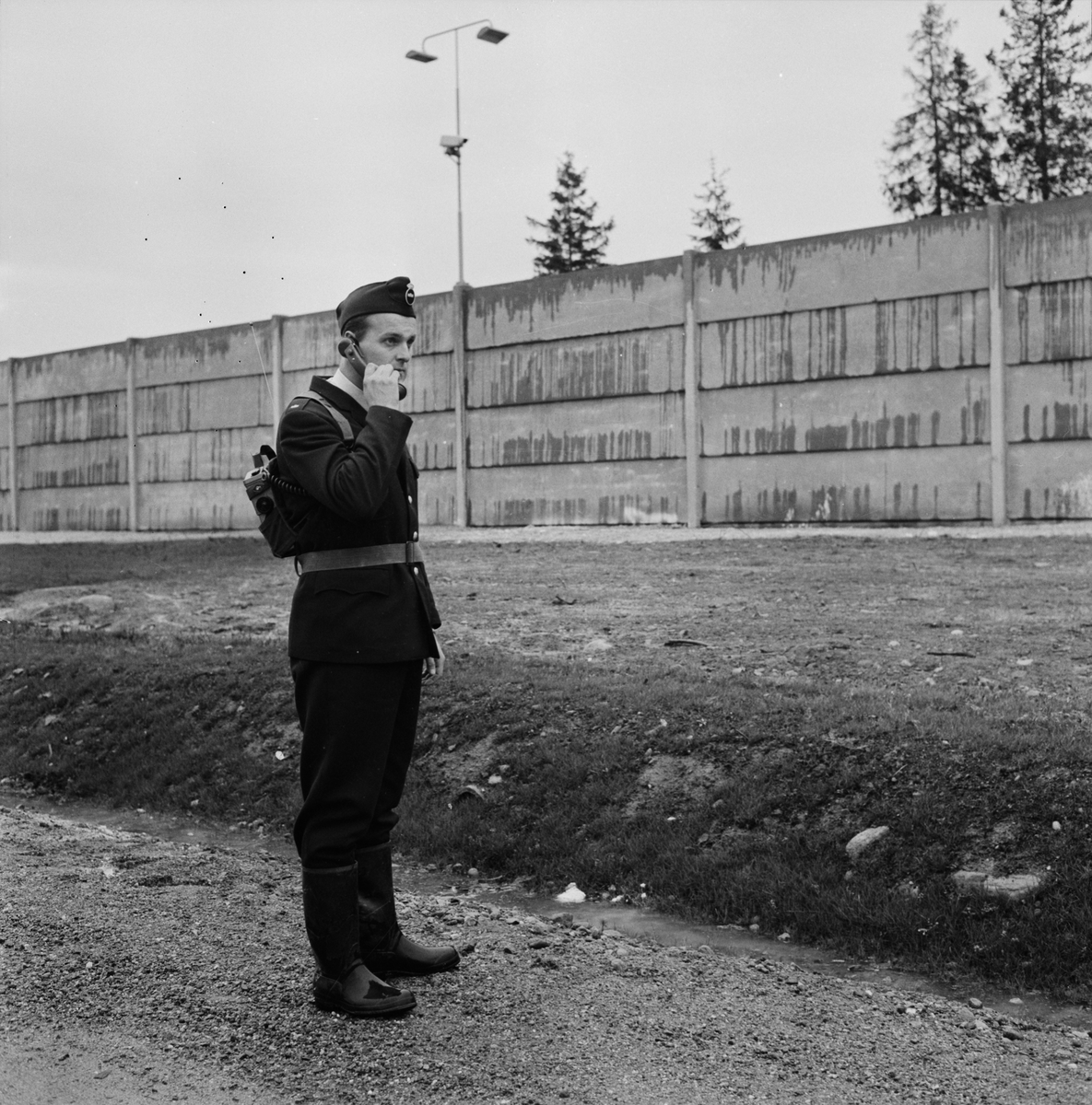Norrtäljefängelset - "TV bevakning", Uppland 1959