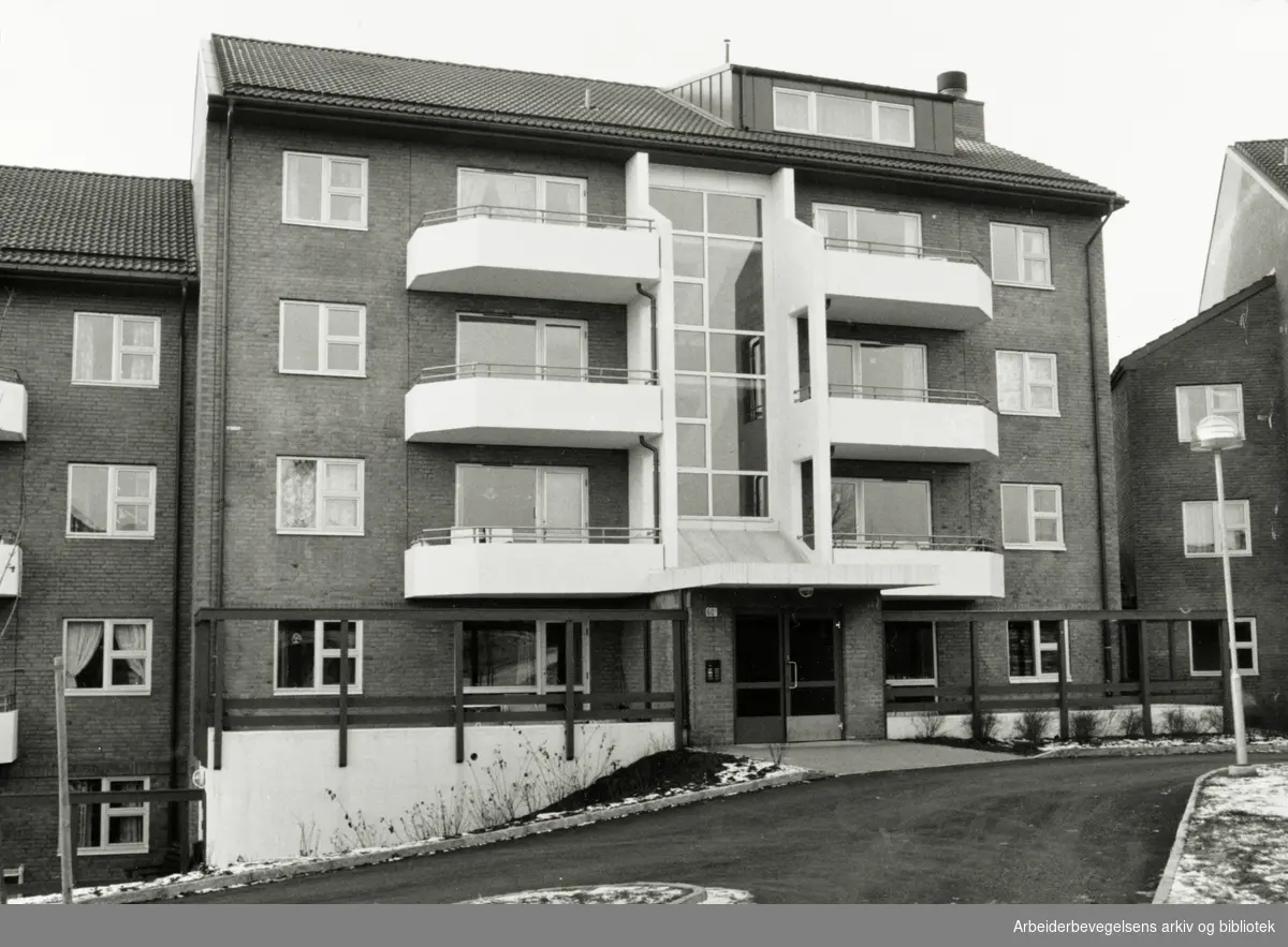 Hoffsveien 60. November 1988