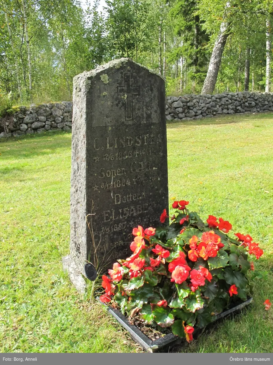 Rockesholm kyrkogård Inventering av kulturhistoriskt värdefulla gravvårdar 2014-2015, Kvarter 10.