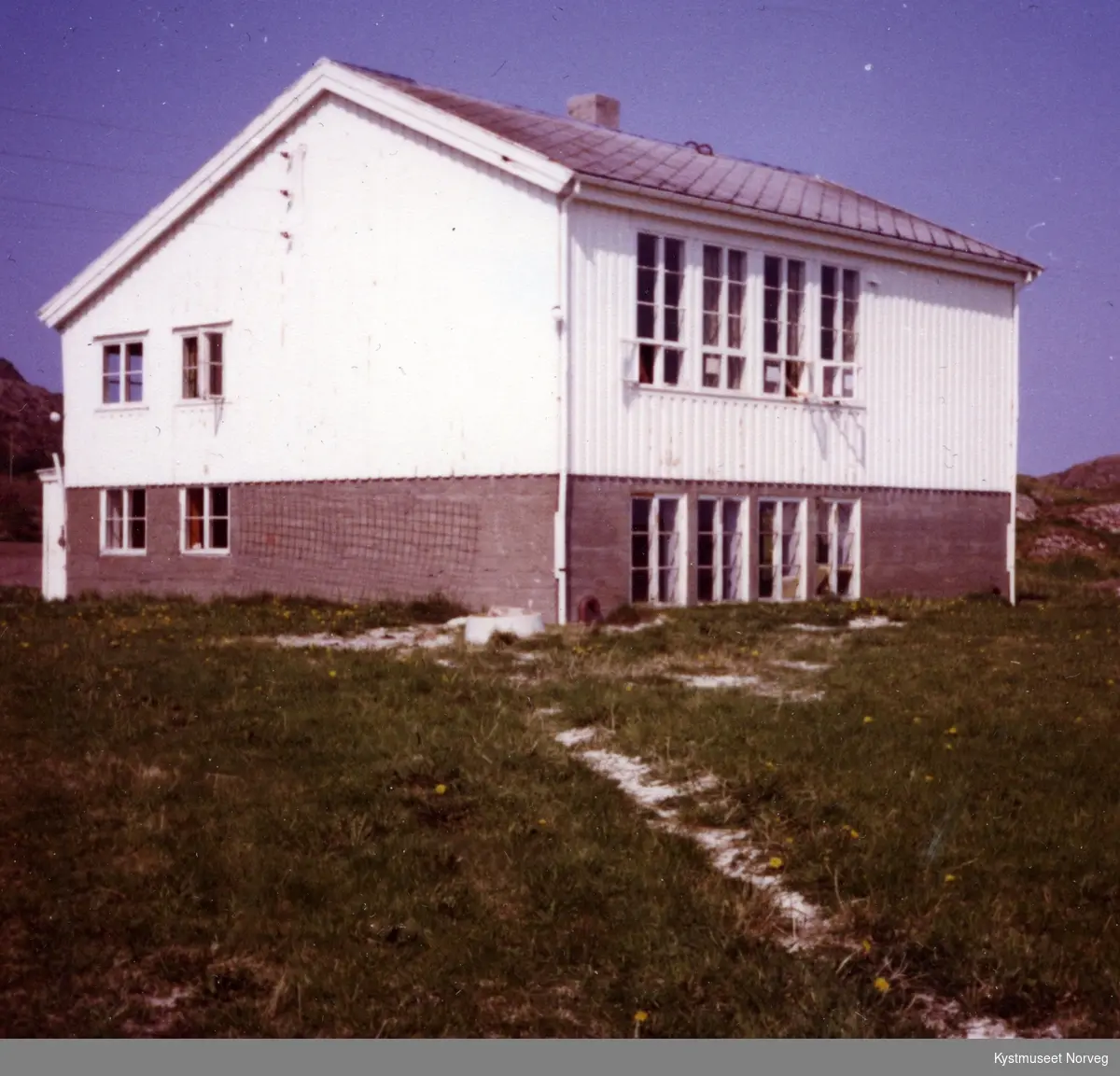 Rørvik, skolehuset på Borgan
