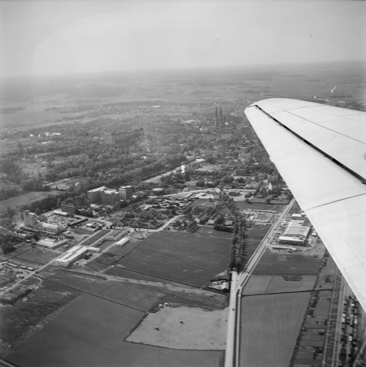 Missionsflyget Ansgar, Uppsala 1947