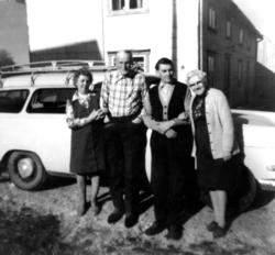 Erna Bremnes, Otto Bremnes, Elias Kleven og Ingeborg Kleven