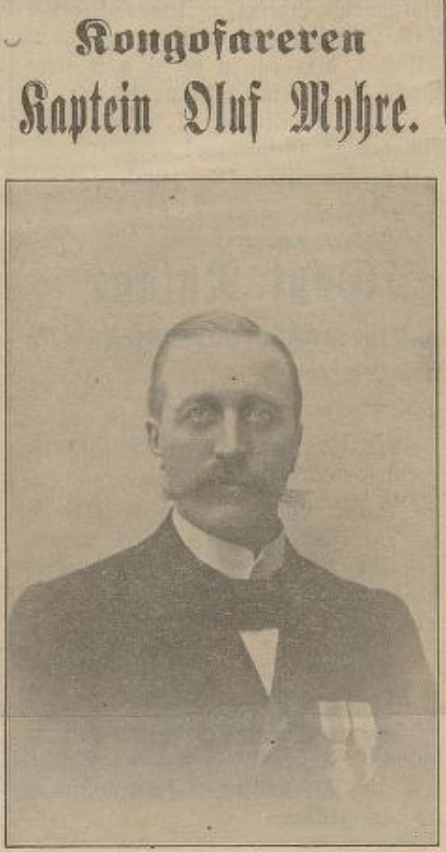 Norsk vernepliktig premierløytnant som tok tjeneste i Fristaten Kongo i tre perioder fra 1897 til 1908