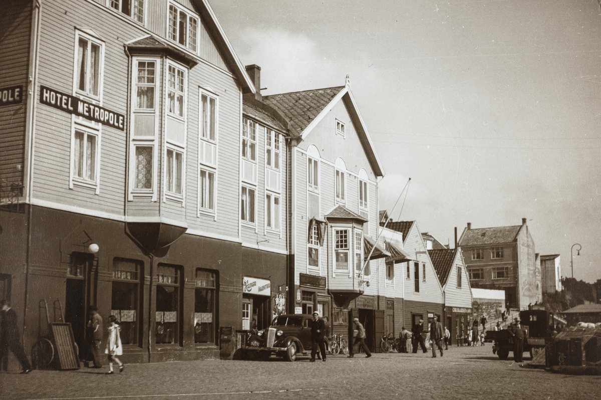 Kaien, Smedasundet sett mot sydøst, 1937.