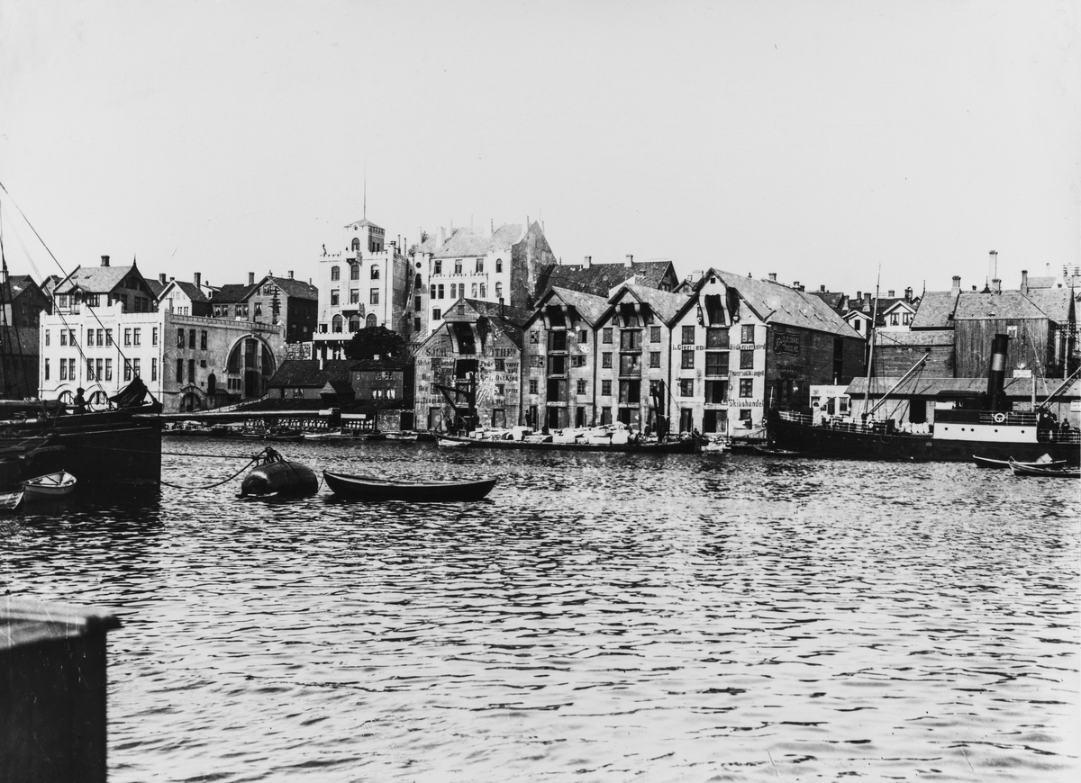 Smedasundet sett mot nordøst, ca. 1910.