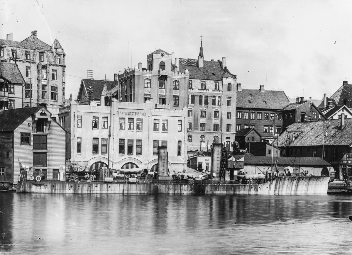 Smedasundet sett mot øst, ca. 1920.