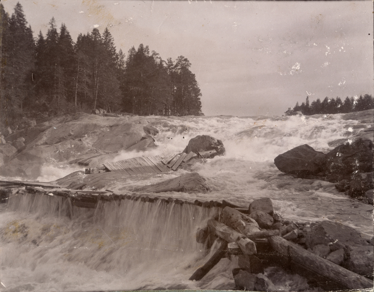 Forsande vatten vid Laxön 1902.
