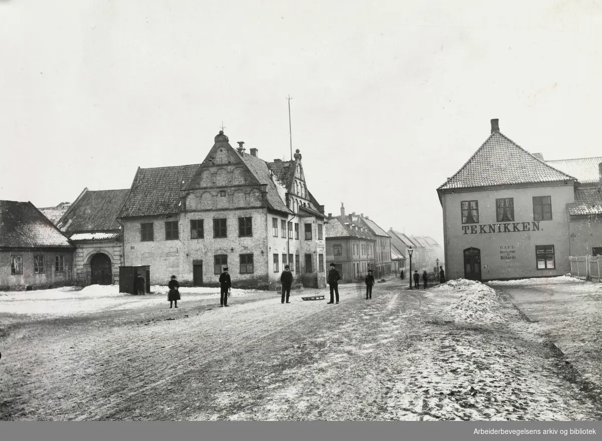 Rådhusgata. 1869