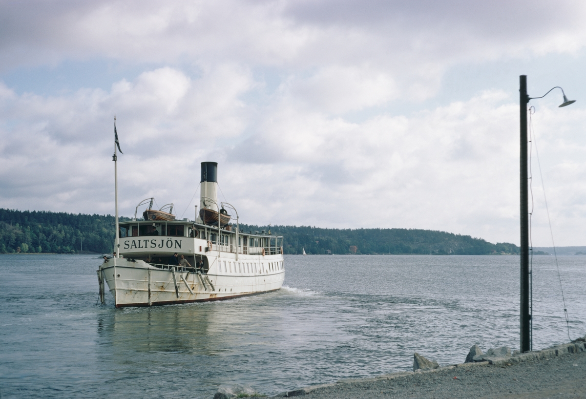 Saltsjön fotograferad efter 1965.