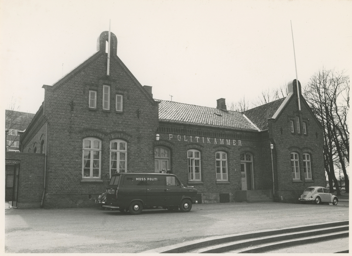Moss politikammer i Kirkegaten, til 1968.