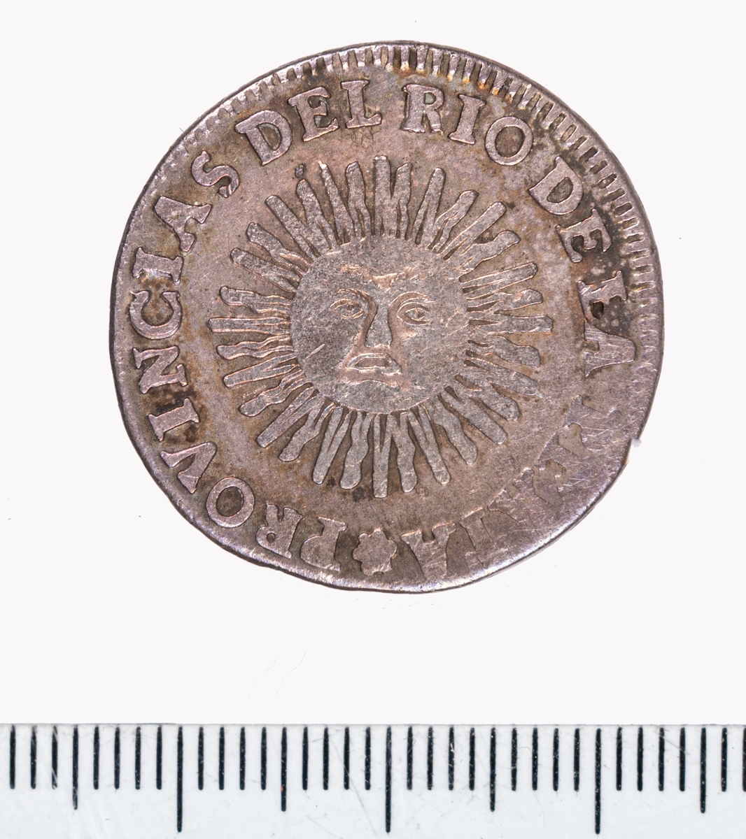 Mynt från Argentina, 1826, 2 soles.