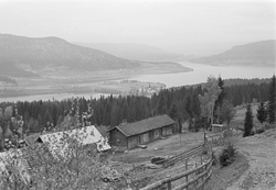 Prot:  Utsikten fra Fluberg Randsfjorden